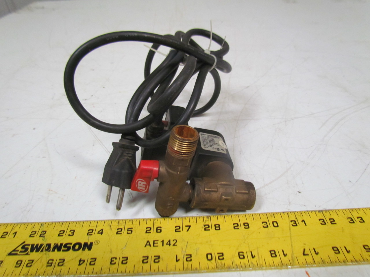 Ingersoll Rand EDV Electronic Drain Valve for Condensate Management 1/4