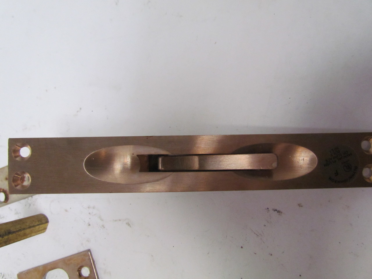 GlynnJohnson FB6AUS10 Manual Flush Bolt Commercial door satin bronze