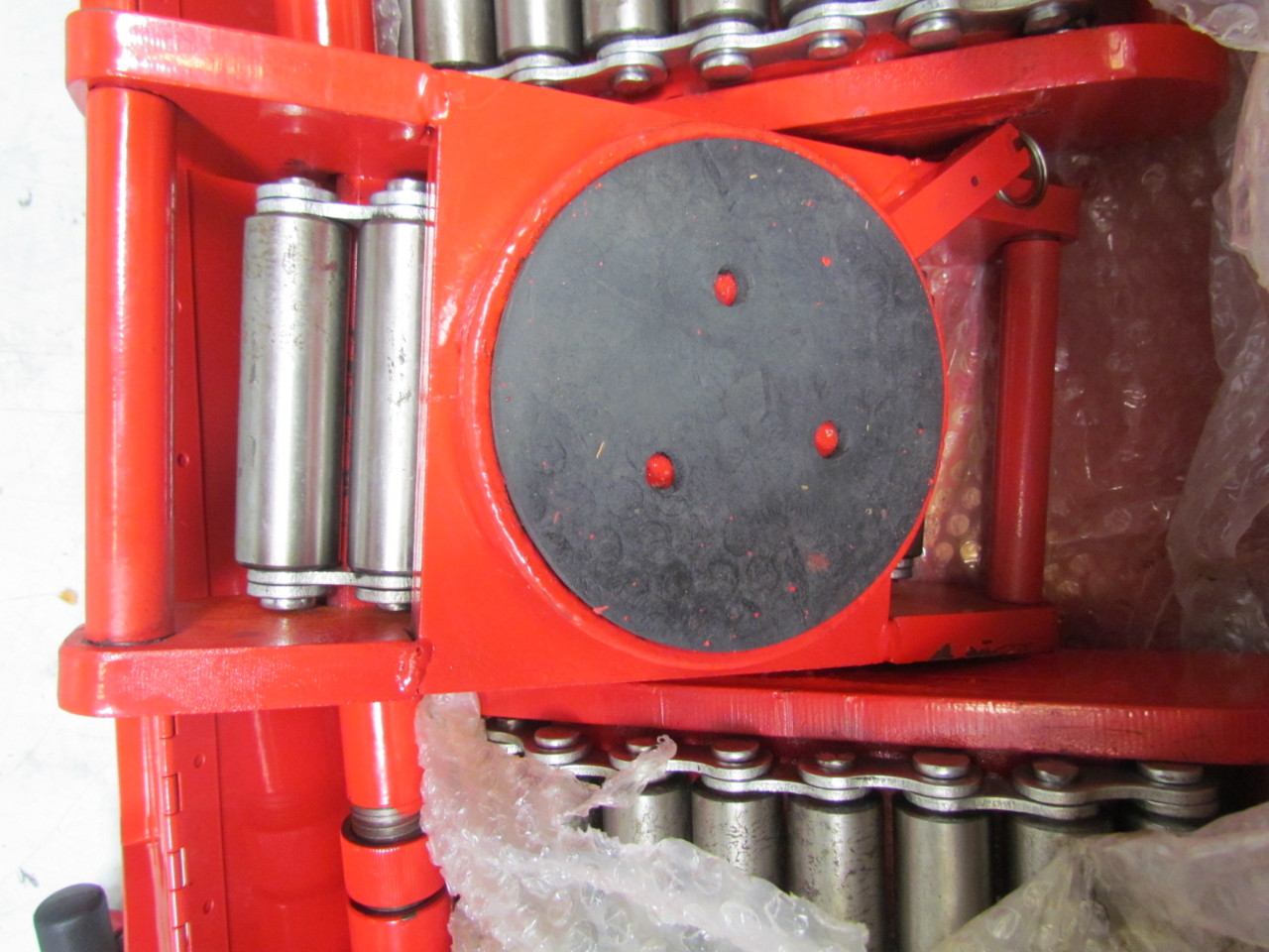 Dayton 2MPR3 Machine Roller Skate Kit 66 ton Equipment Movers Used 1