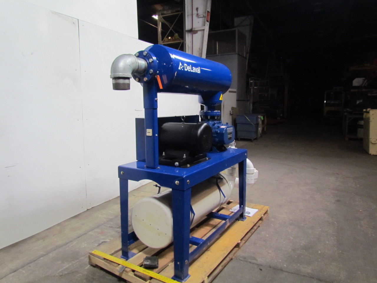 Delaval LVP 4500 GAEMKRD0145 15HP vacuum pump/blower unit 208230/460