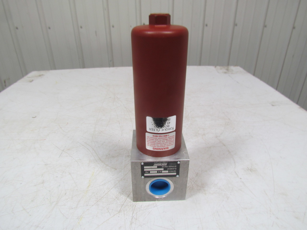 Schroeder CF401CCZ3SMS10 High Pressure Inline Hydraulic Filter Assembly