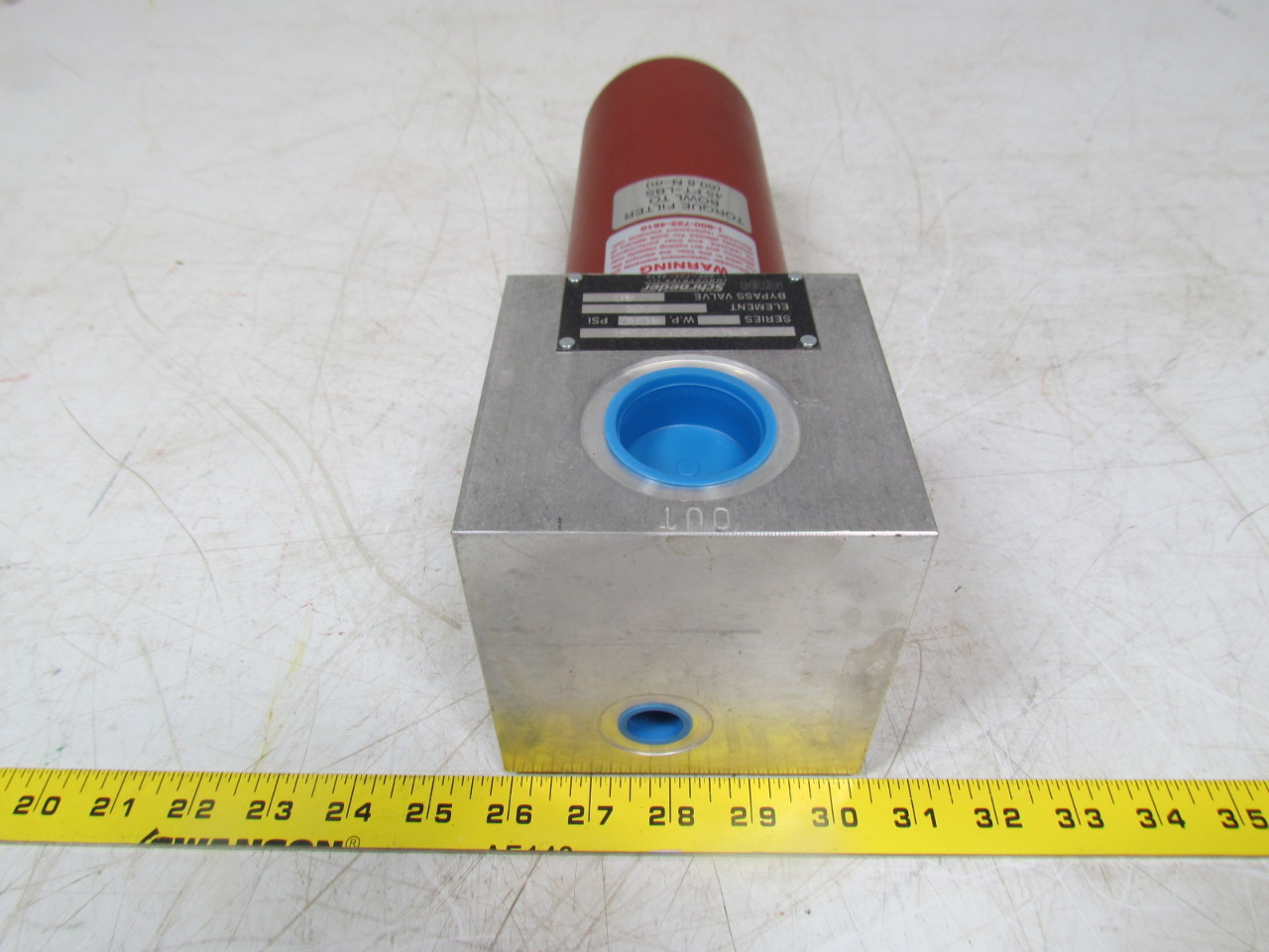 Schroeder CF401CCZ3SMS10 High Pressure Inline Hydraulic Filter Assembly