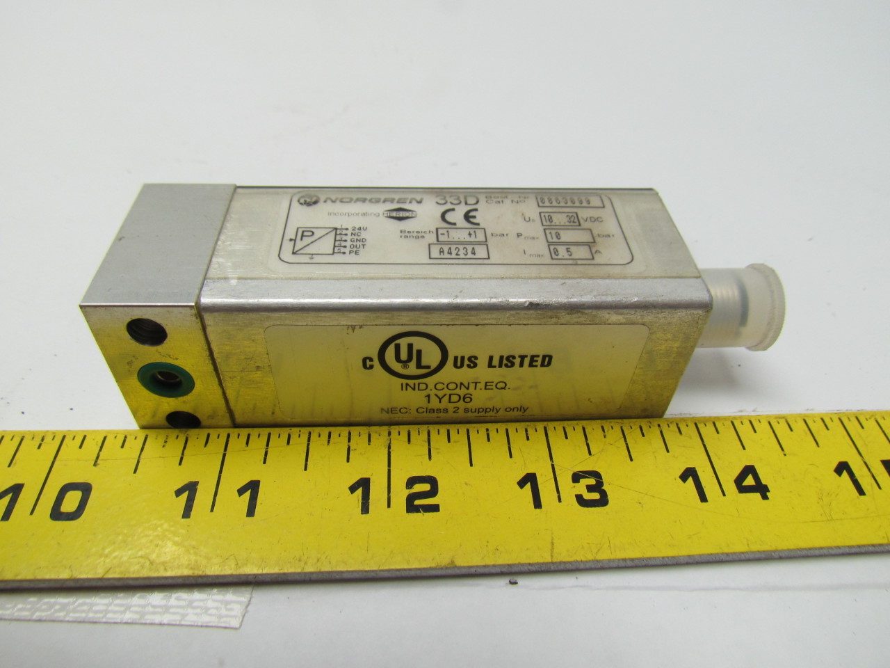 33D 0863099 Pneumatic pressure switch electronic actuated eBay