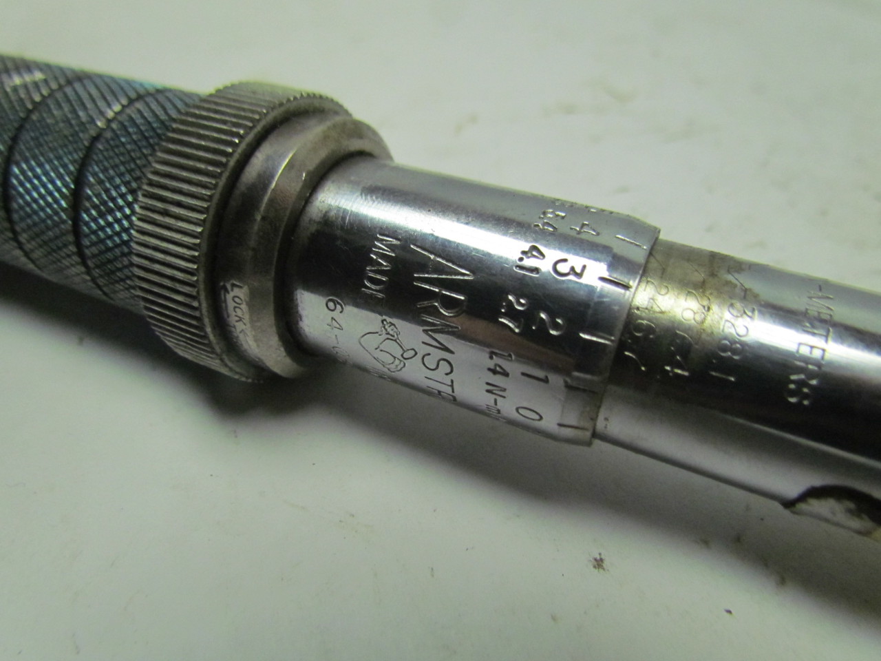 Armstrong 64086 Micrometer 1/2" drive torque wrench ratchet head 25