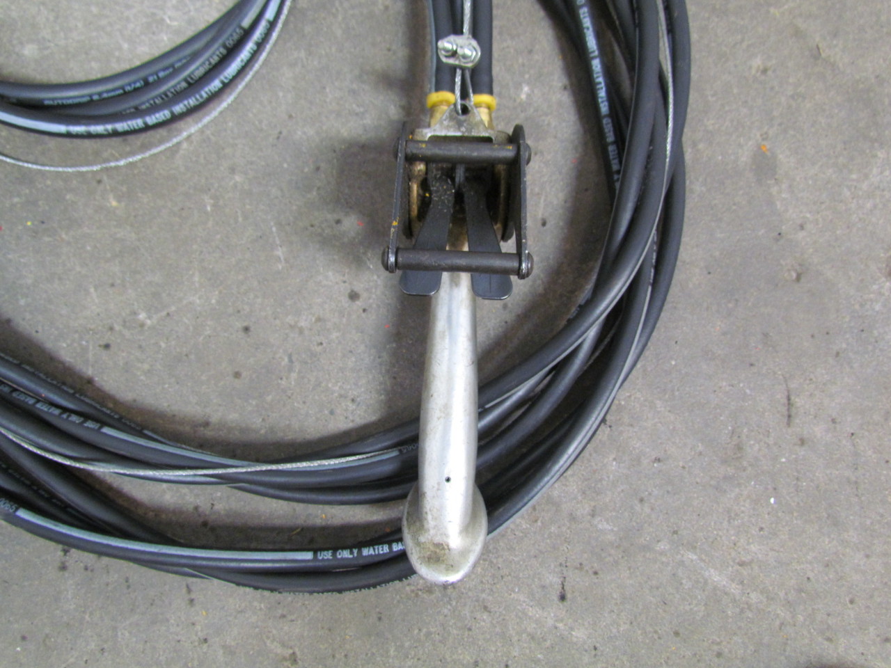 Ingersoll Rand 1/2 Ton Air Pneumatic Chain Hoist 25'Lift Pendant