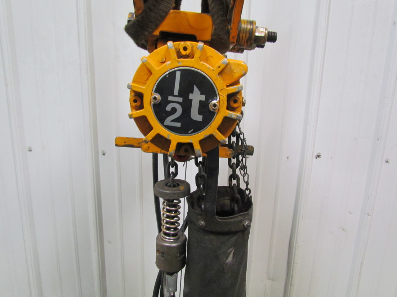 Ingersoll Rand 1/2 Ton Air Pneumatic Chain Hoist 25'Lift Pendant