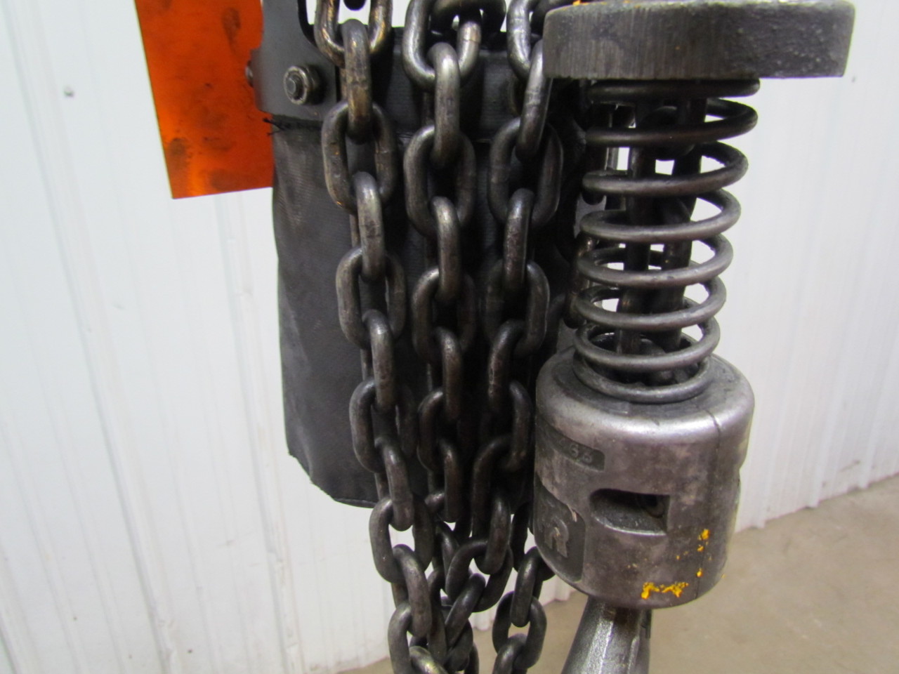 IR Ingersoll Rand 1/2 Ton Air Pneumatic Chain Hoist Trolley 13'6"Lift