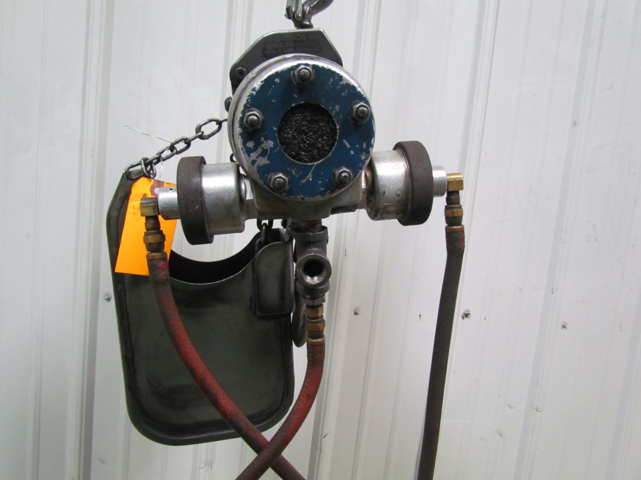 Gardner Denver300LB Air Pneumatic Chain Hoist Pendant Fast Tested 17'Lift