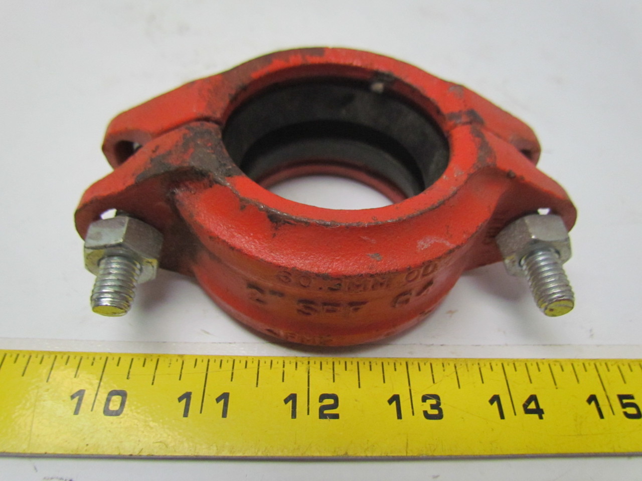 2" sPF C4 60.3mm OD victaulic style pipe coupling clamp