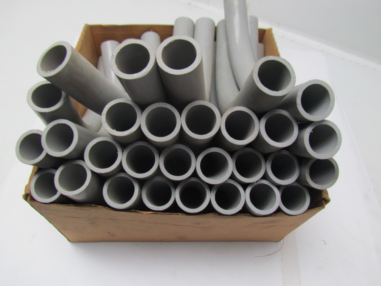1" non metallic PVC conduit 90° sweep fitting lot of 29