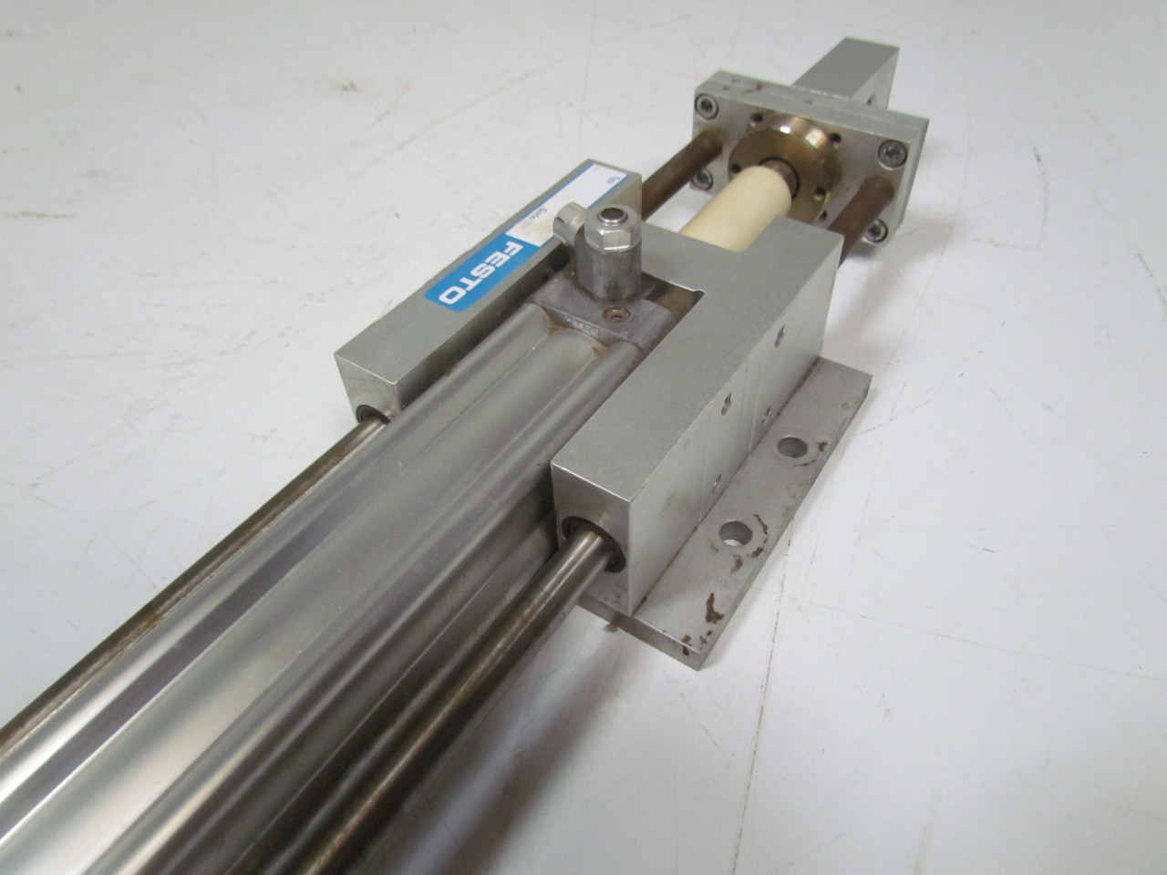 Festo Linear Guide w/ Pneumatic cylinder 6"stroke 1"bore eBay