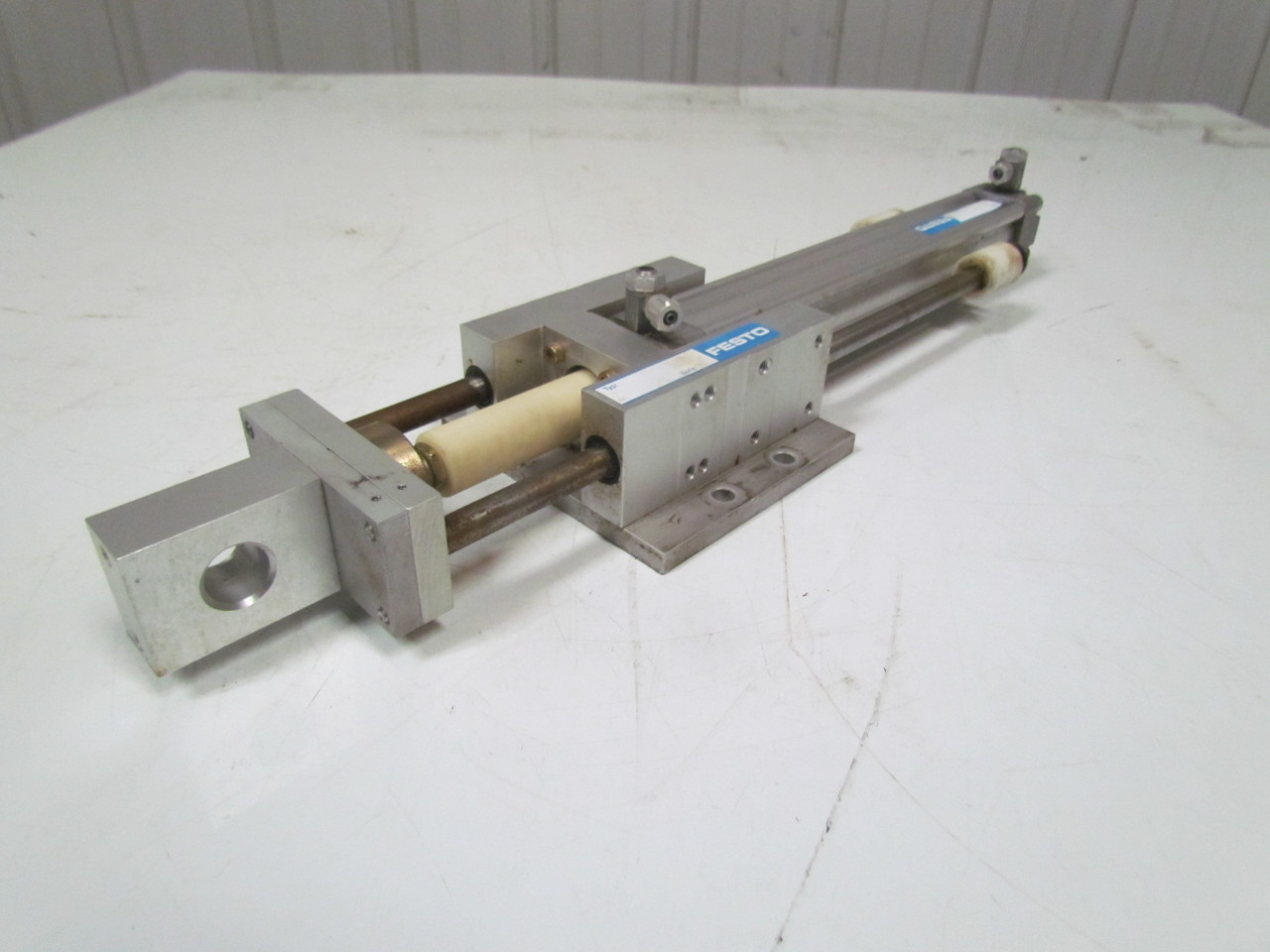 Festo Linear Guide w/ Pneumatic cylinder 6"stroke 1"bore eBay