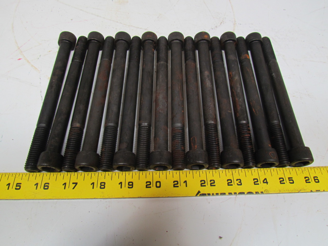 M142X160MM Metric Socket Head Cap Screw Class 12.9 Black Oxide Lot of