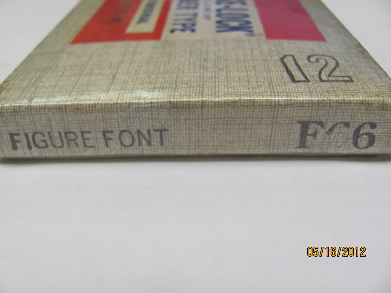BaseLock Rubber Type The Original 12 Figure Font F66 NIB eBay
