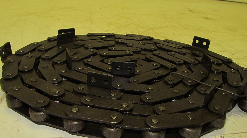 Link Belt C2052 Double pitch Large Steel Conveyor Roller Chain With K2