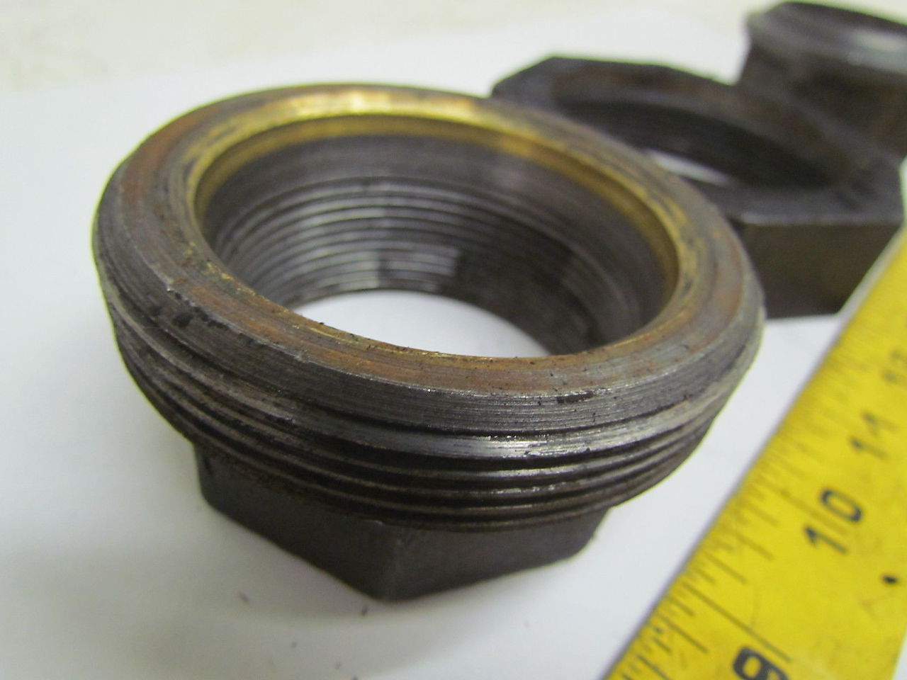 Ward 3 Piece 2" NPT Malleable Iron Pipe Thread Union Brass to Iron Seat