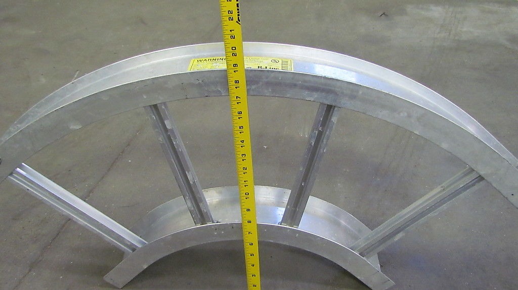 Cooper BLine Ladder Cable Tray 4A1290HB 12hrz Bend 90deg 12"W 4"H