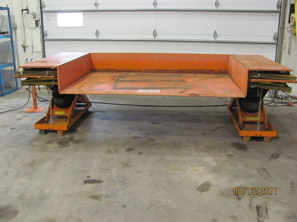 Knight Industries Side Load 4000lb 2 Ton Capacity Air Pneumatic Lift