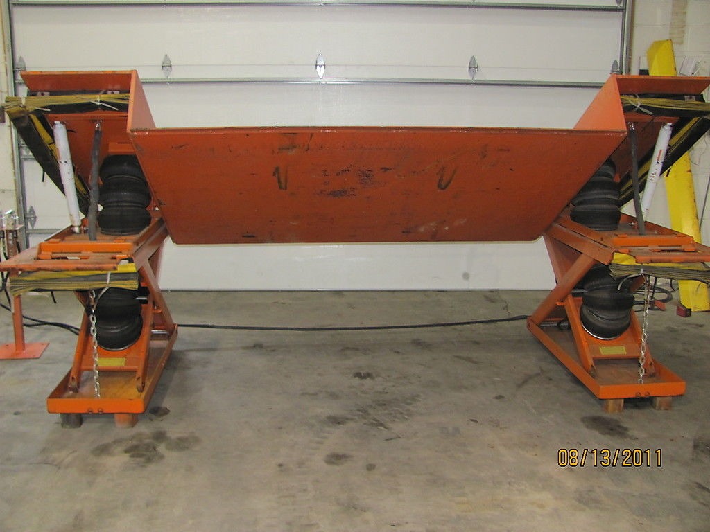 Knight Industries Side Load 4000lb 2 Ton Capacity Air Pneumatic Lift