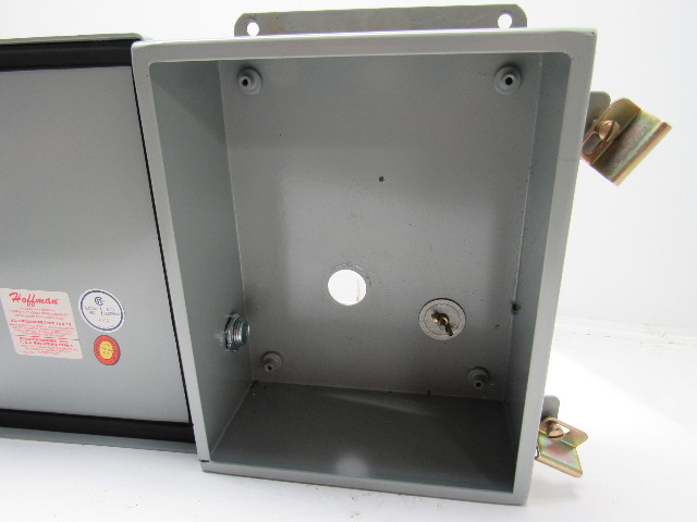 NVENT HOFFMAN AHE10X10X4 1/4 Turn Latch Electrical Enclosures, 10 In H, 4 In D