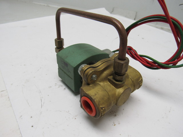 ASCO RED-HAT 8210G011 Solenoid Valve 3/8"NPT 5/8" Orifice Normally Open