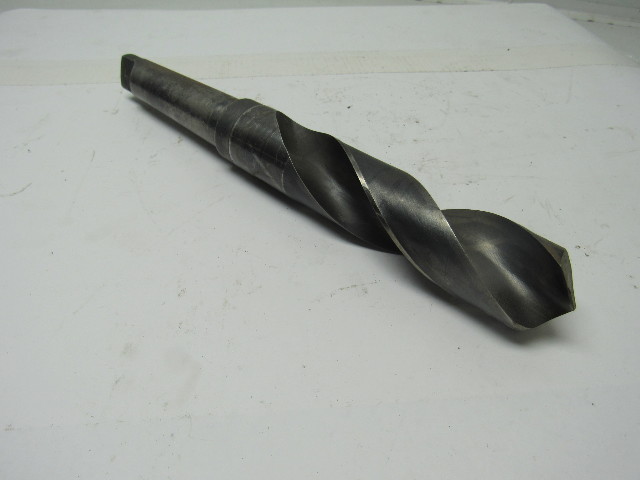 High Speed Steel Morse Taper Shank Drill Bit, Black Oxide Finish, 118