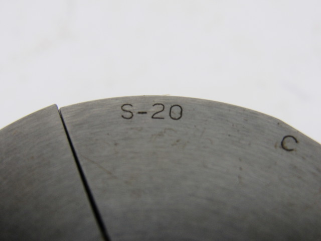 Hardinge S26 Round Serrated Collet Pads – 4 Piece Set, Various Sizes, Drop Down Menu, Used