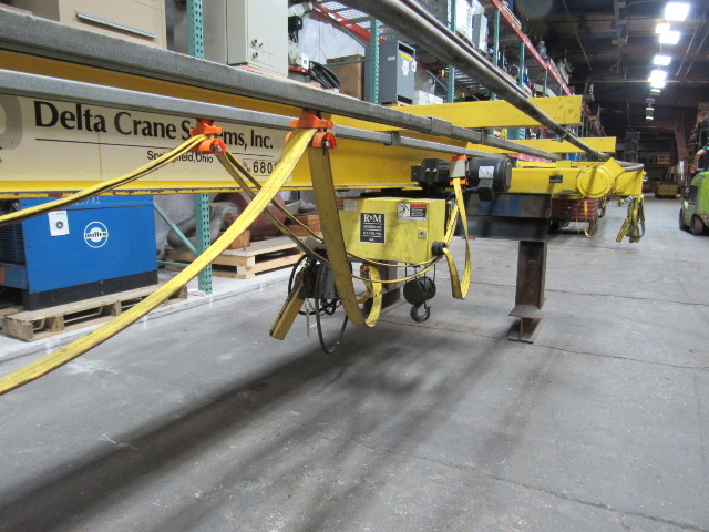 ROBBIN & MYER/DELTA SPACEMASTER II 2 Ton Top Running Bridge Crane