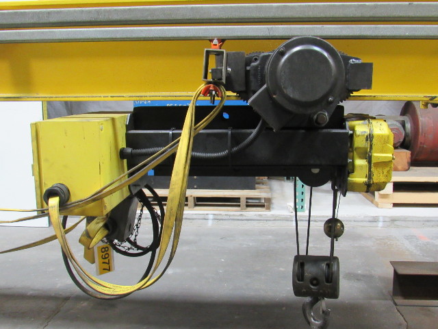 ROBBIN & MYER/DELTA SPACEMASTER II 2 Ton Top Running Bridge Crane