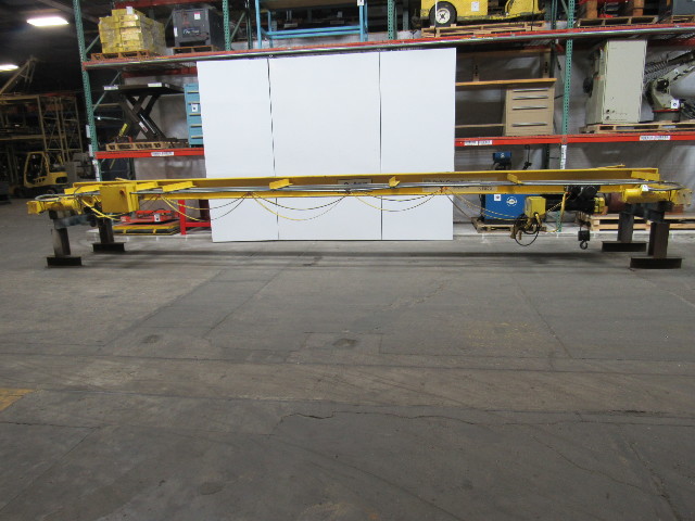 ROBBIN & MYER/DELTA SPACEMASTER II 2 Ton Top Running Bridge Crane