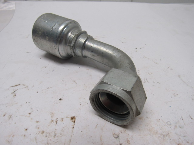 Raccord Hydraulique Gates 90° Femelle 37° - Réf G20180-1212 - Pour Tuyau 3/4" - Neuf (Peut Avoir Défaut Mineur)