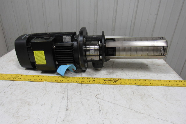 Motore WEG 00336ES3ESA80SR Per Seghetto Alternativo, 3 CV (2,2 KW), 3500 Giri/min, Trifase 208-230/460V, Calettamento 80S-MS - Nuovo Di Magazzino