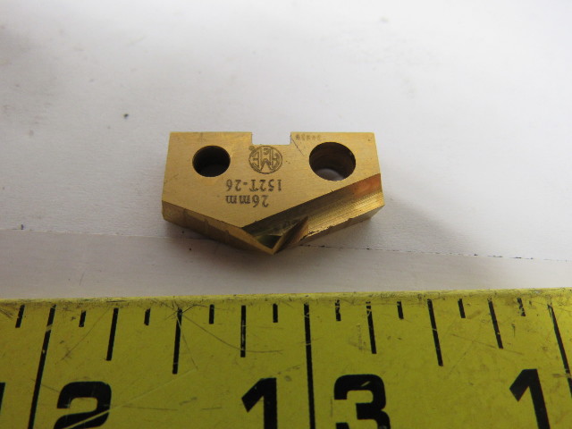 Allied Machine SER 4 2-1/4 M4 TIN High Speed Steel Spade Drill Insert