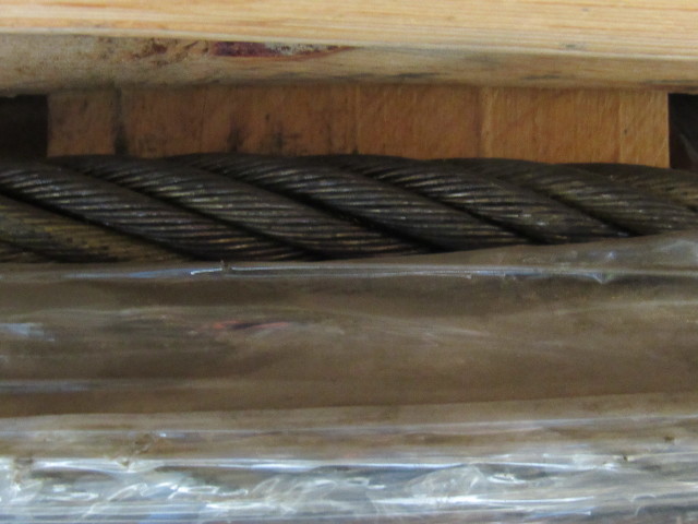 thumbnail image 2 of 5/8 Inch Steel Wire Rope – 500 FT Bulk Spool For Winch, Tow Cable, Crane Rigging 2 of 6