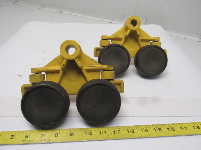 Jarvis Webb Industrial Conveyor Trolley 1/2 Ton Beam Trolley Half Lot of 2 Jarvis Webb Industrial Conveyor Trolley 1/2 Ton Beam Trolley Half Lot of 2