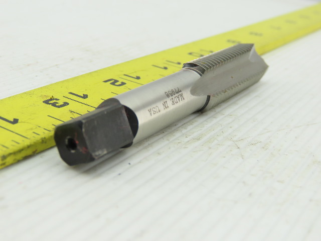 thumbnail image 2 of Titan USA 1/2-13 Spiral Point Plug Tap, H3 Limit, High-Speed Steel, 3 Flutes, Steam Oxide Finish 2 of 4
