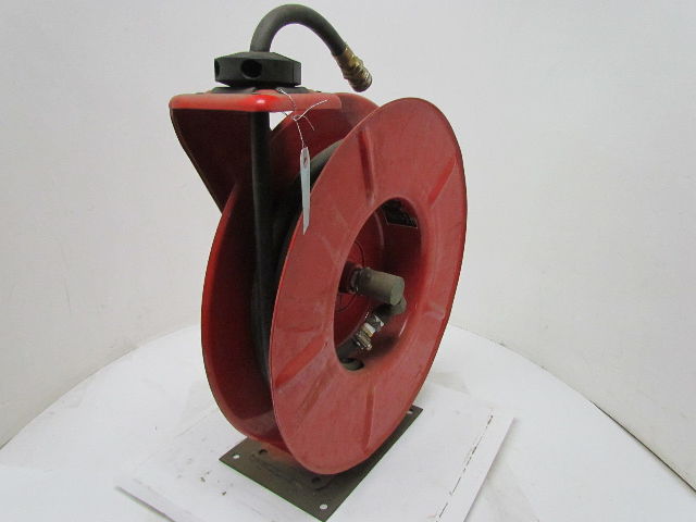 Dévidoirs de tuyaux, Air/Eau, 3/8 x 50', Tuyau simple, 300 psi