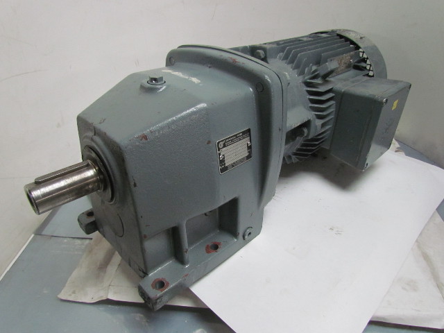 Drive By Wire >> Nord SK 100 L/40 4 HP 3 KW Electric Gear Drive Motor w/Inline Speed Reducer | Bullseye ... Drive By Wire >> Nord SK 100 L/40 4 HP 3 KW Electric Gear Drive Motor w/Inline Speed Reducer | Bullseye ...