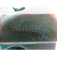 Vickers V101S2S27A20 Single Vane Hydraulic Pump 1" Inlet 1/2" Outlet