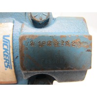 Vickers V101P2S1A20 Single Vane Hydraulic Pump 1" Inlet 1/2" Outlet