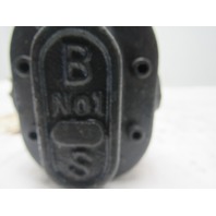 Brown & Sharpe No. 1 Hydraulic Rotary Gear Pump 1.1 GPM at 200PSI 9/16" Shaft