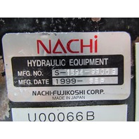Nachi Fujikoshi 5-1594-99009 13L Hydraulic Pump Unit 200-220 3Ph