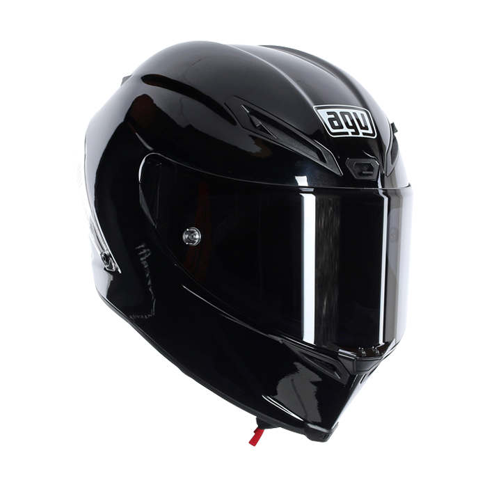 AGV Corsa gloss black full face motorcycle racing helmet eBay