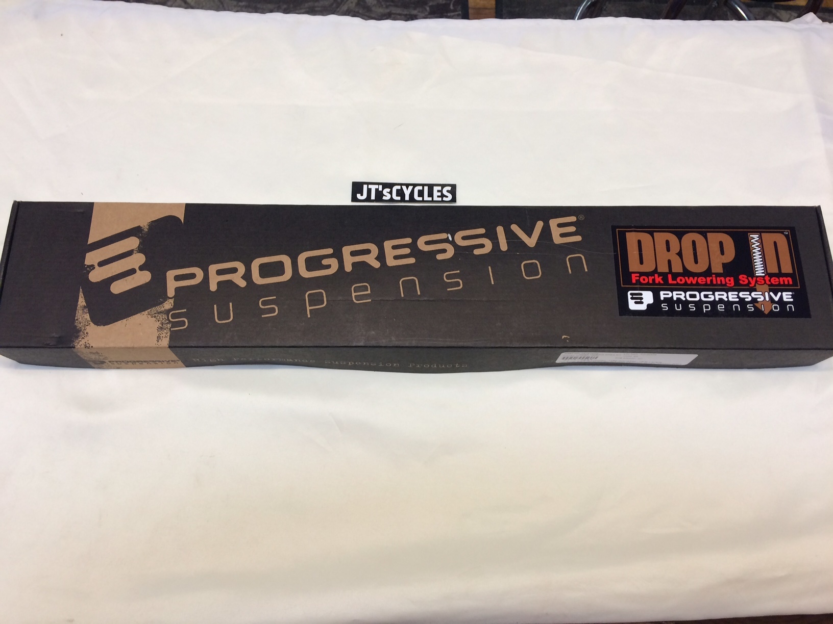 Progressive 2" Drop In Front Fork Lowering Kit 0205 Harley Touring