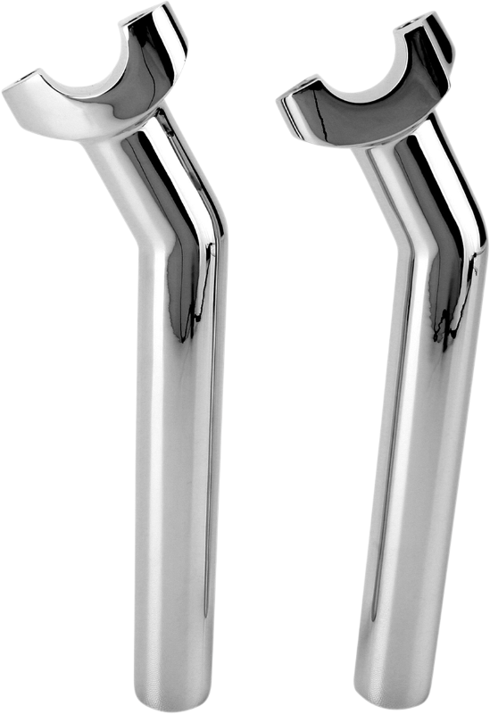 Drag Specialties 8.5" Chrome Motorcycle Handlebar Pullback Risers