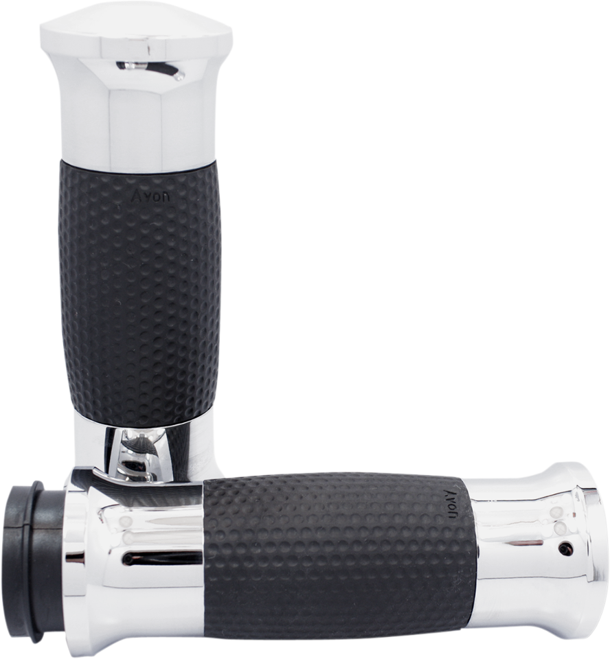 Avon Chrome Gel TBW Hand Grips for 0816 Harley Touring Dyna FLSTN FXR