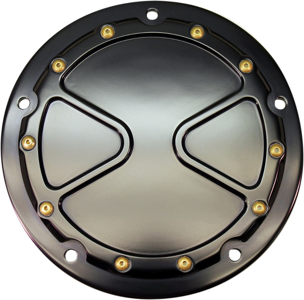 Carl Brouhard Black Bomber Motorcycle Derby Cover 1517 Harley Touring