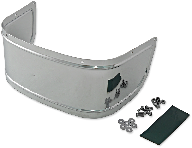 Drag Specialties Chrome Front Fender Skirt 1419 Harley Davidson Touring FLHR JT's CYCLES