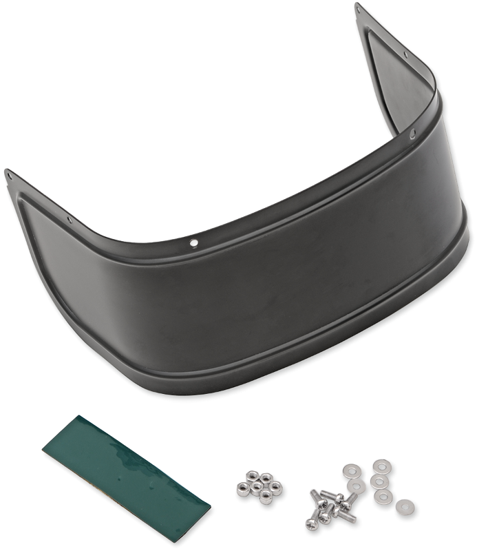 Drag Specialties Black Front Fender Skirt 1417 Harley Davidson Touring FLHR JT's CYCLES