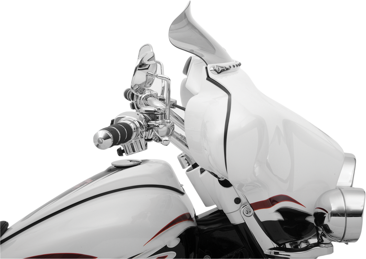 KLOCK WERKS TINT 6.5" FLARE WINDSHIELD HARLEY DAVIDSON TOURING 9613 FLHT FLHX JT's CYCLES
